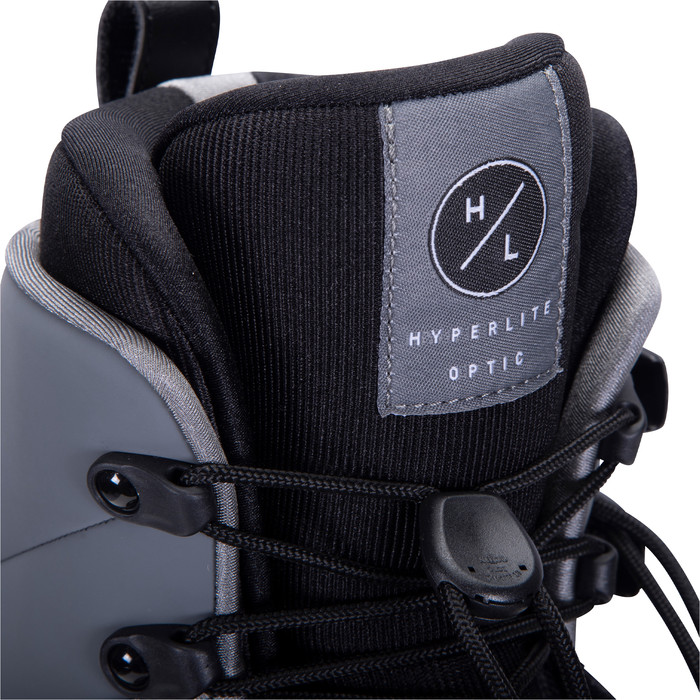 2023 Hyperlite Junior Optic Wakeboard Bindings H23BOP-2 - Black / Grey